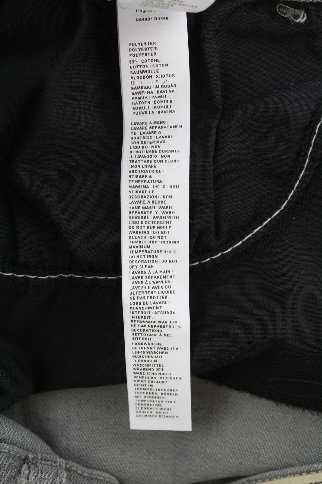 LIU JO moteriški džinsai W32 pilki skalbto džinso spalvos, iki kulkšnies, su užtrauktuku ir plonu kirpimu. 