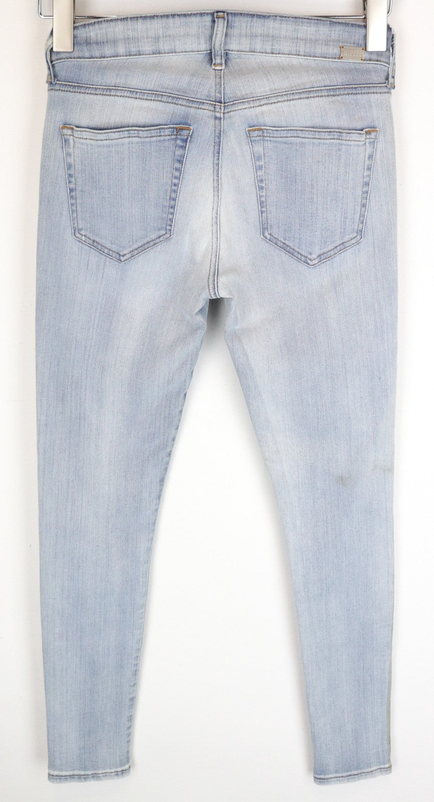 DIESEL Slandy-SP1 0090E moteriški aptempti džinsai W25/L30 itin ploni, tamprūs, mėlyni 