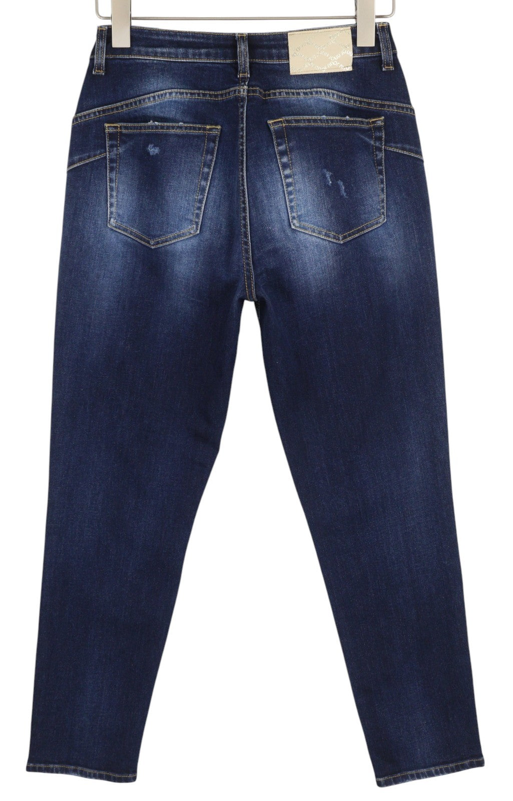 LIU JO džinsai moterims W28 Skinny Buttons Denim Blue 