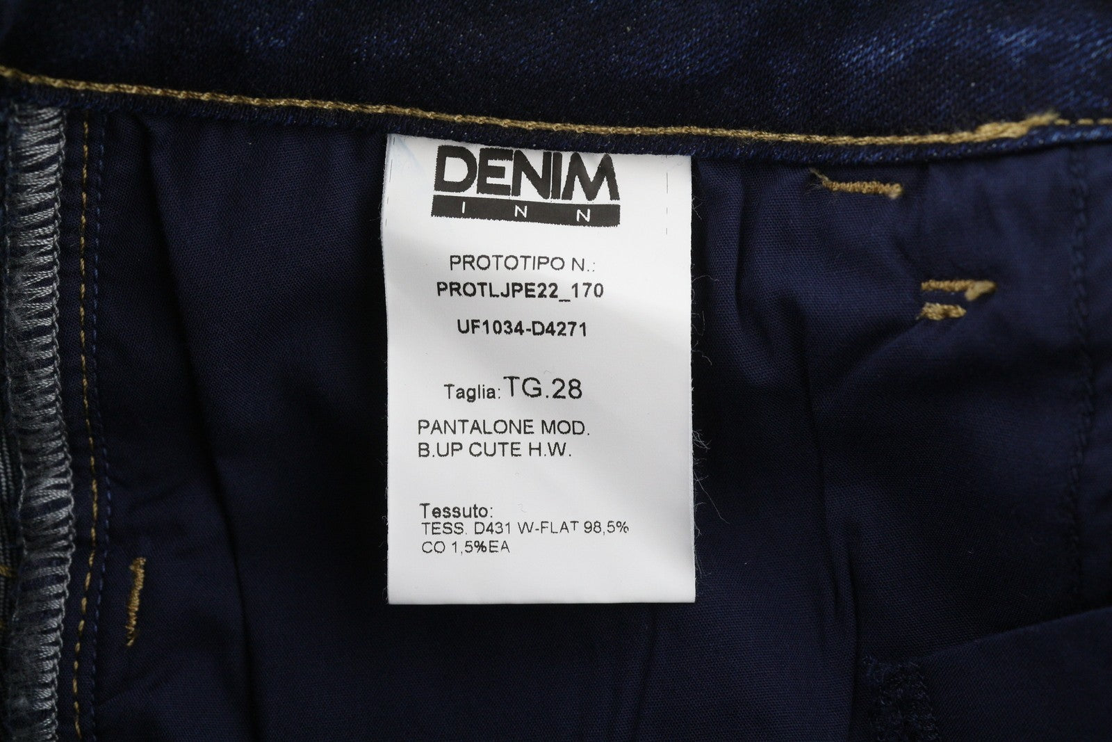 LIU JO džinsai moterims W28 Skinny Buttons Denim Blue 