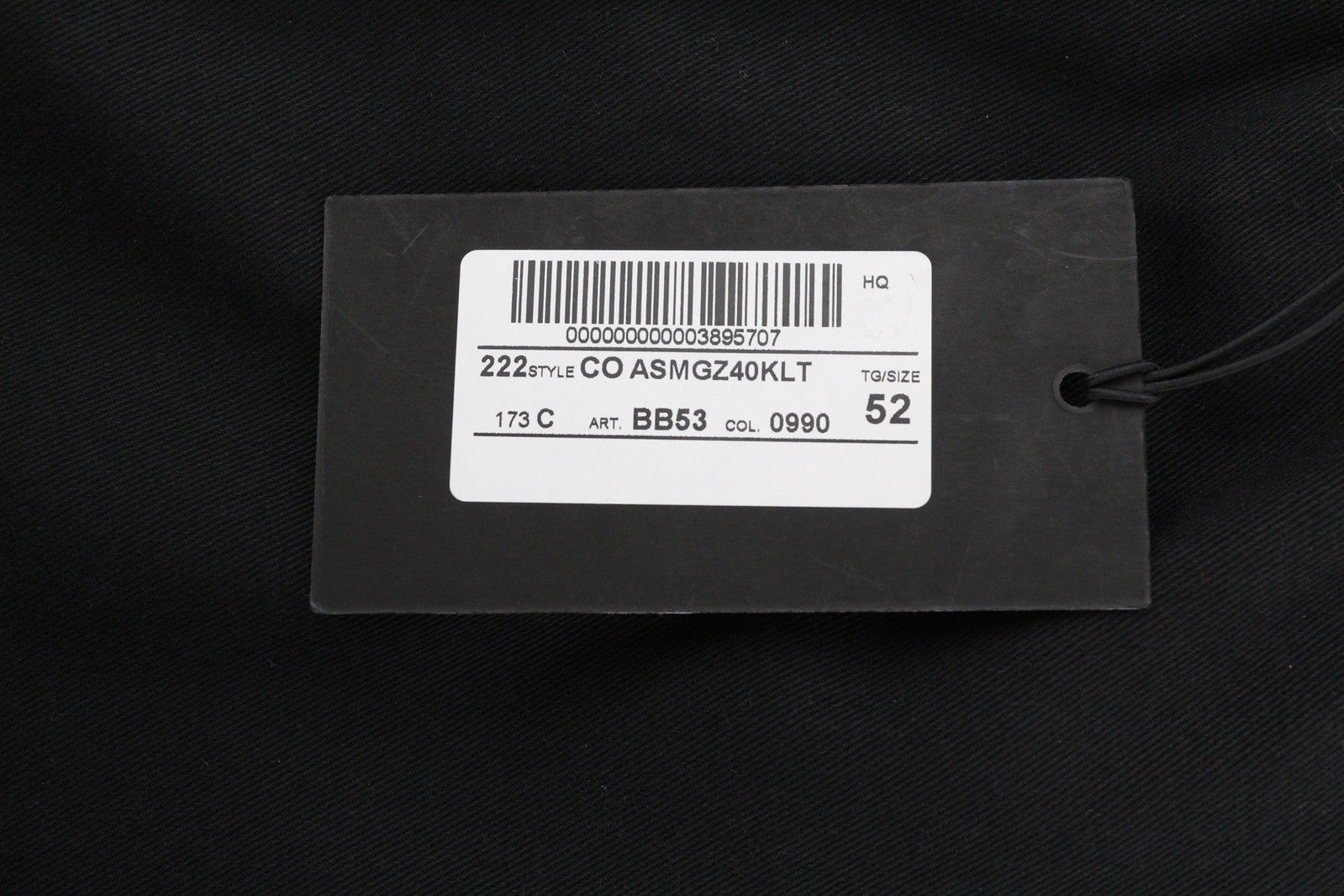 PT TORINO Omega vyriškos kelnės 52 W37 juodos, su tampria raišteliu juosmenyje, plonas užtrauktukas 