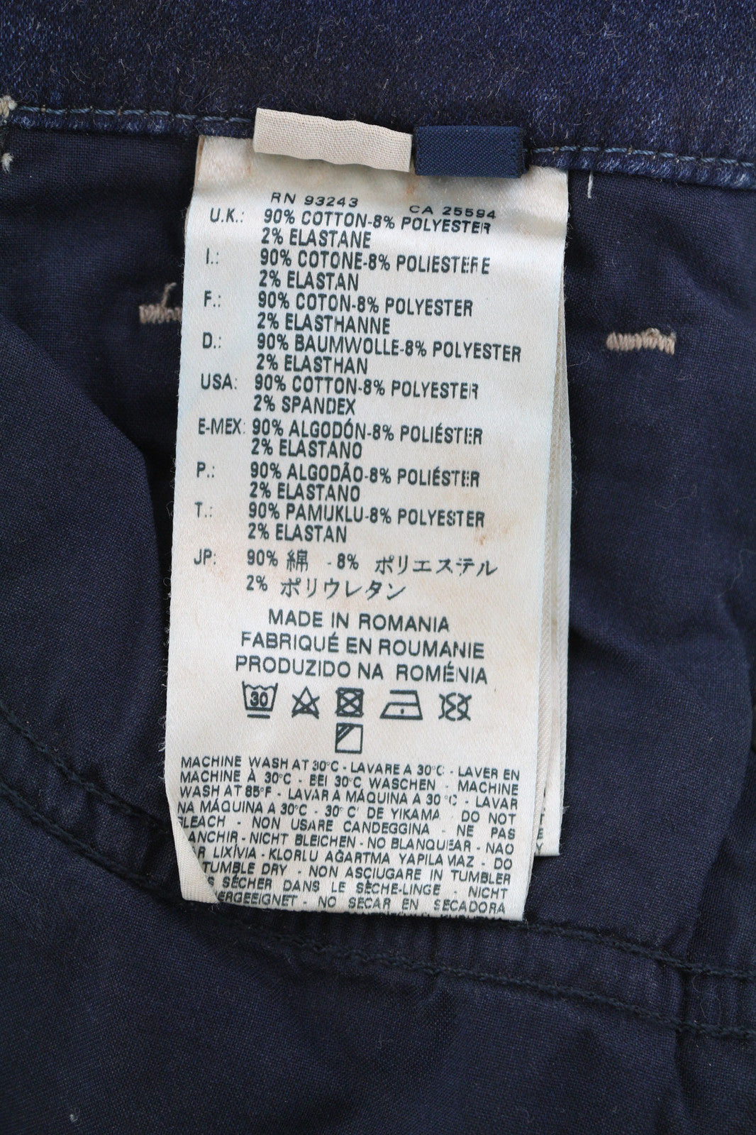 DIESEL Grupee-Ne 0603L Women Jeans W25 Jogg Denim Sweat Skinny Fit Blue RRP€250