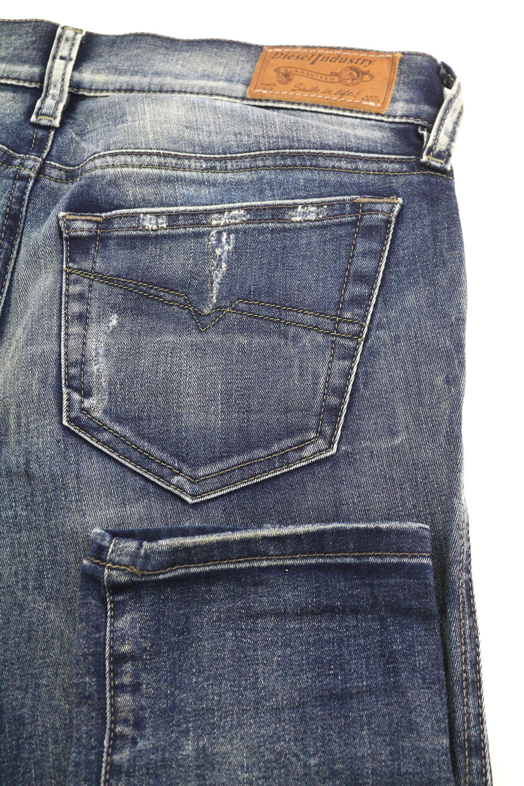 DIESEL Grupee 0838T Women Jeans W25/L32 Super Slim Skinny Low Waist Stretch