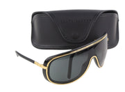 RALPH LAUREN Men Sunglasses 0RL7069 Shiny Black U.V. Protection Logo RRP€185