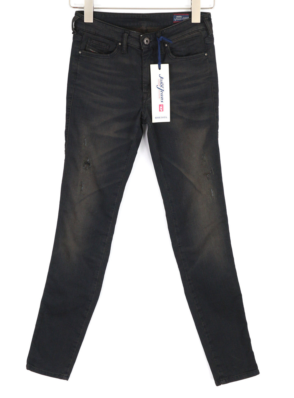 DIESEL Doris-Ne 0669Q Women Jeans W26 Jogg Denim Sweat Stretch Skinny RRP€179