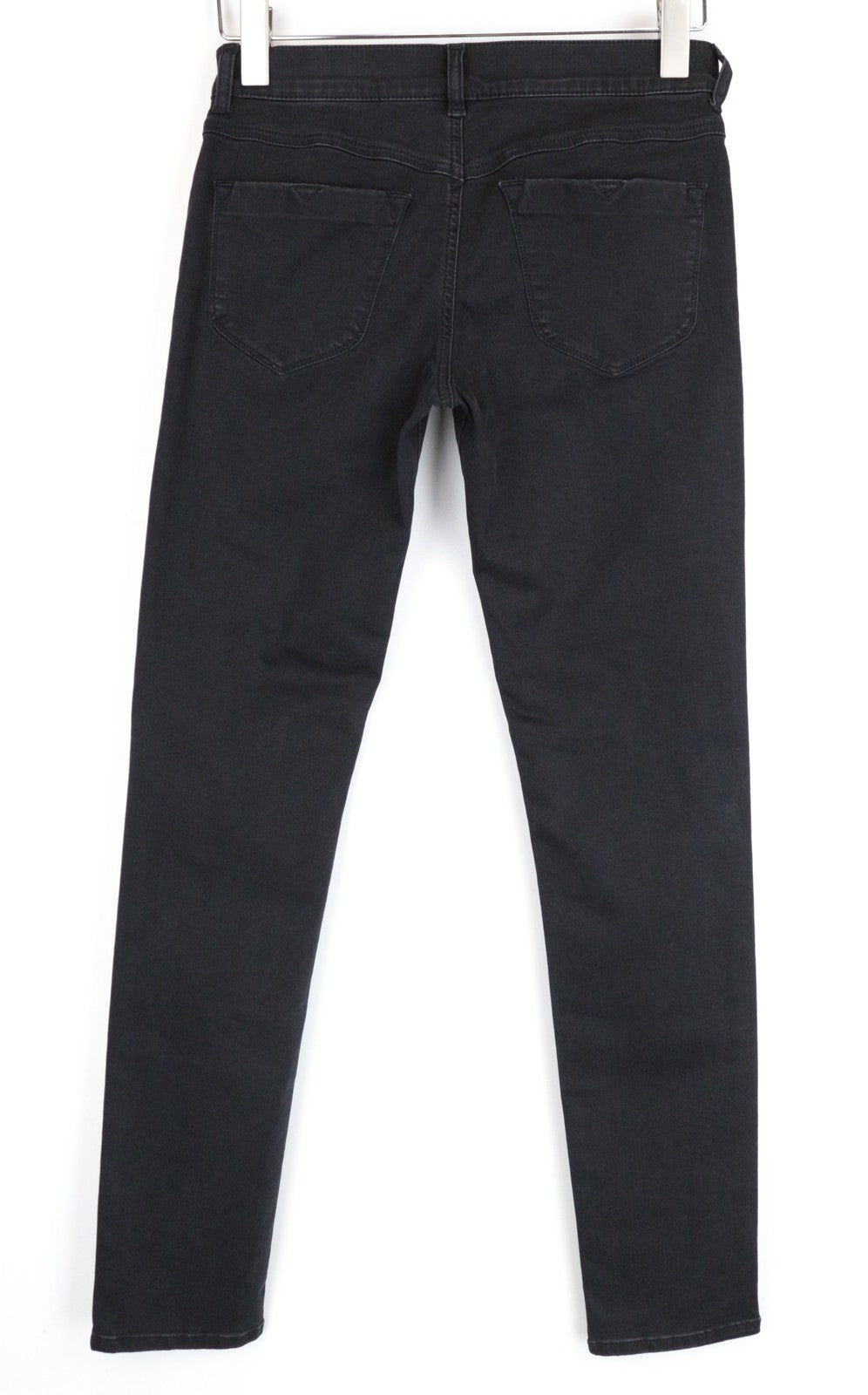 DIESEL Livier-S 069BK moteriškos džinsinės kelnės W29 žemu juosmeniu, pilkos, itin plonos 