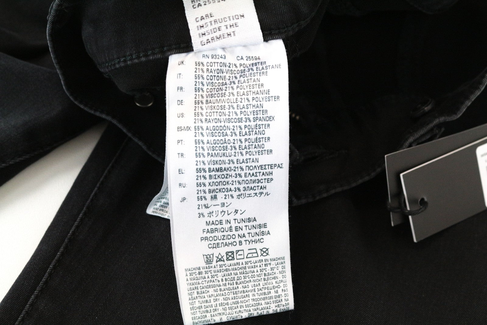 DIESEL Livier-S 069BK moteriškos džinsinės kelnės W29 žemu juosmeniu, pilkos, itin plonos 