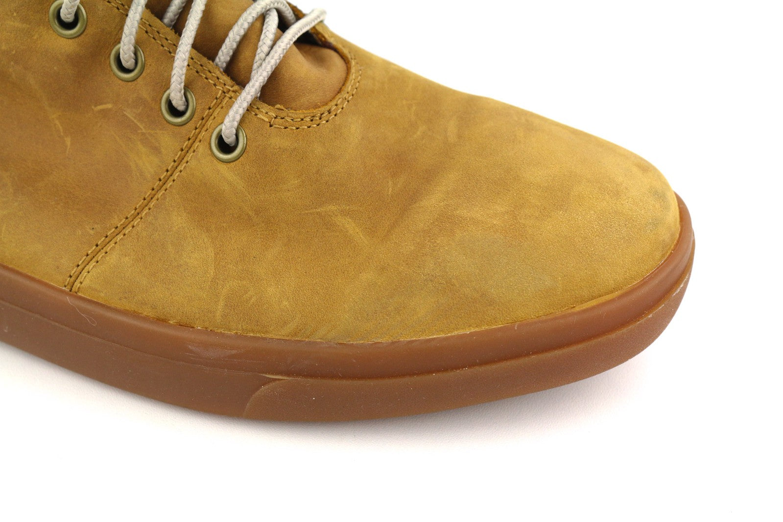 TIMBERLAND A2DSC vyriški batai, 43,5/44,5 cm, rudi, sendinto stiliaus, vandeniui atsparūs, medienos džiovinimo efektai.