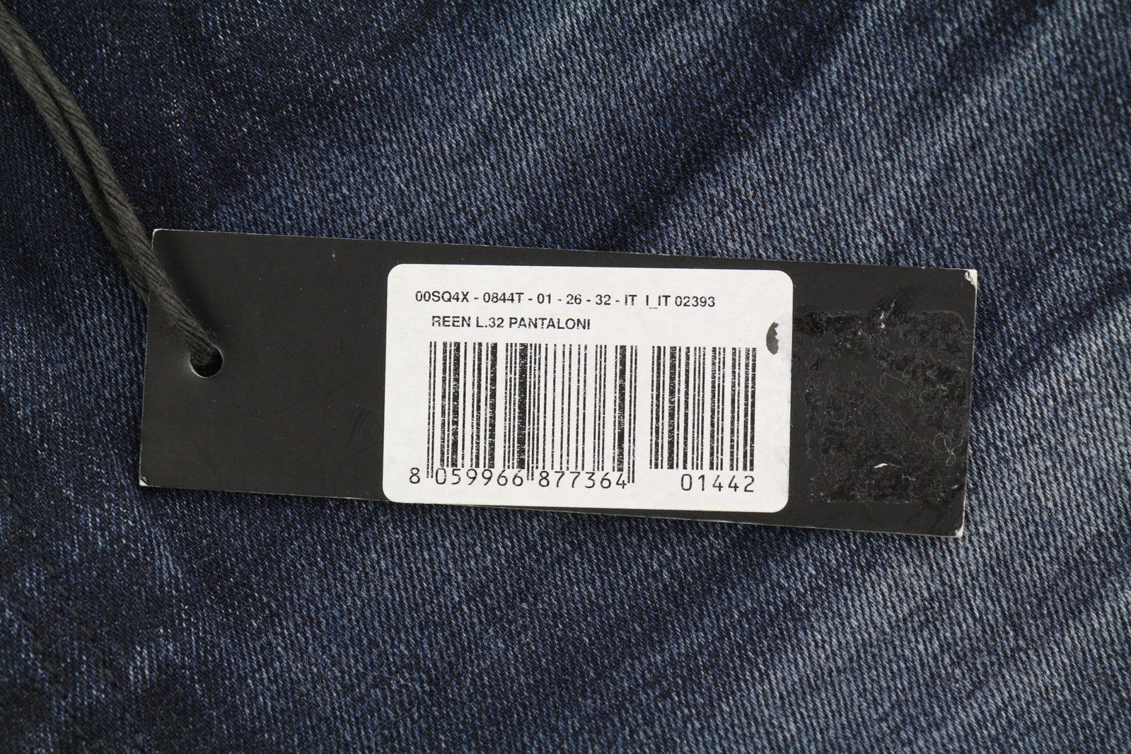 DIESEL D.N.A. Reen 0844T Women Jeans W26/L32 Regular Straight Regular RRP€200