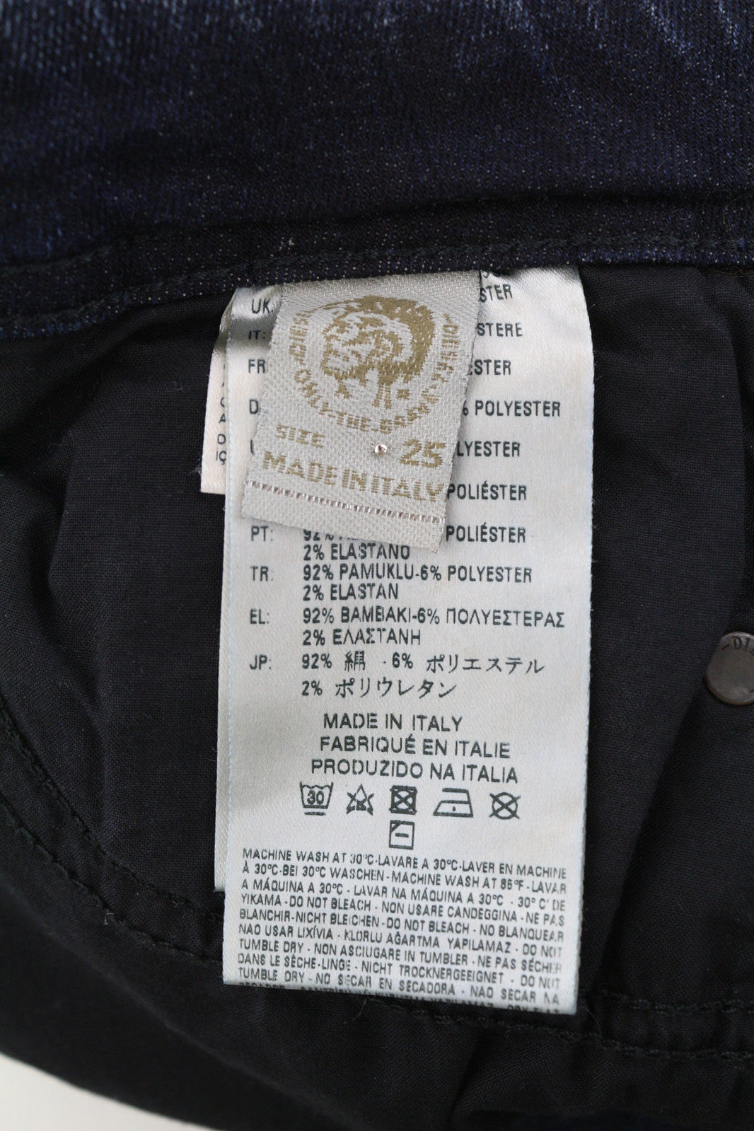 DIESEL D.N.A. Reen 0844T Women Jeans W25/L32 Regular Straight Regular RRP€200