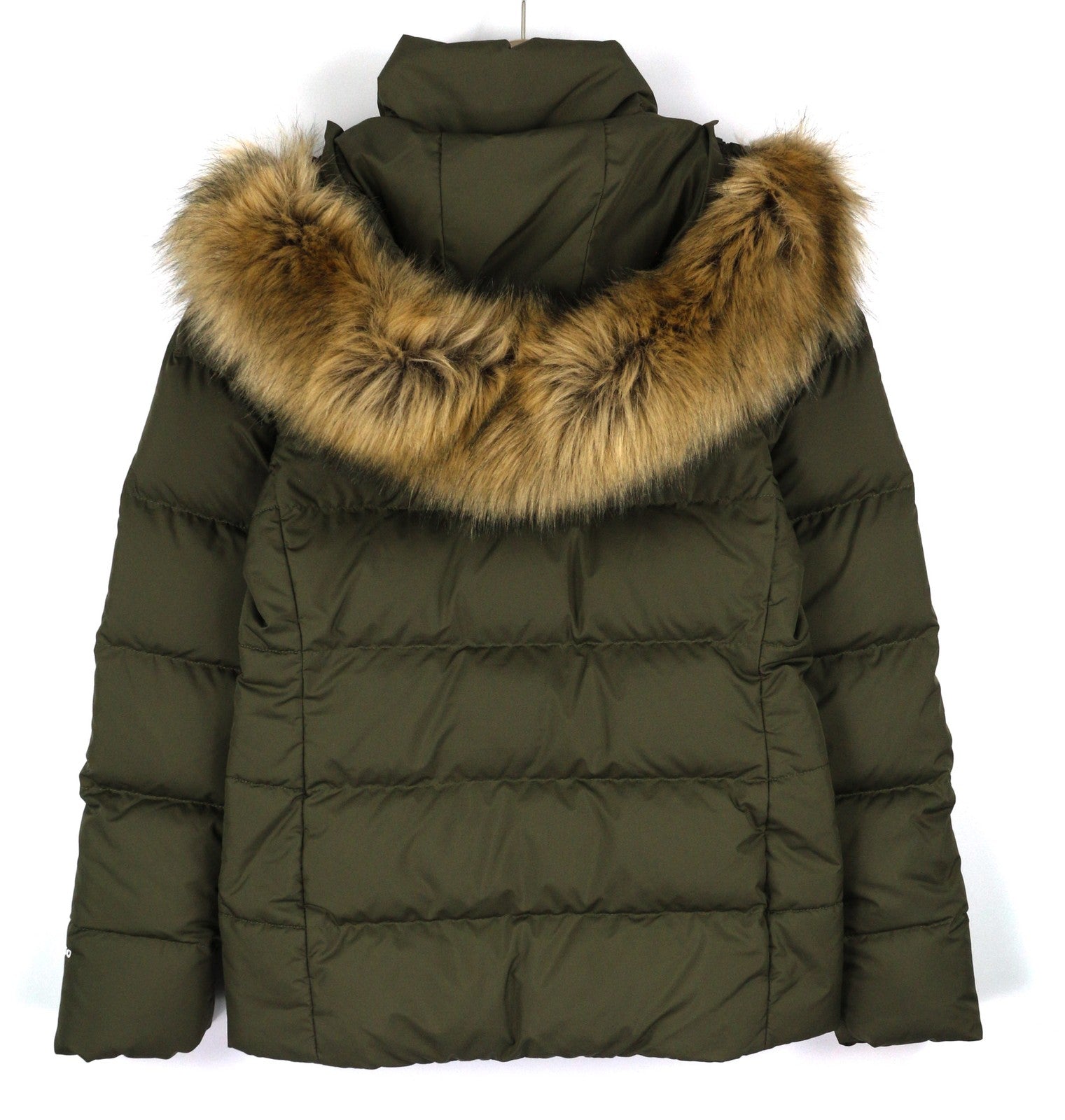 THE NORTH FACE Gotham moteriška striukė S Khaki 550 pūkinė izoliuota dygsniuota striukė S