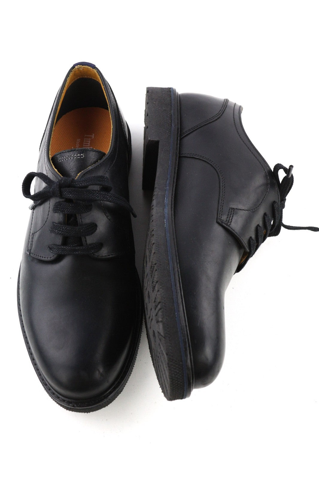 TIMBERLAND A3ZZH-A53148 vyriški batai EU41.5/42 juodi natūralios odos žemapadžiai batai 