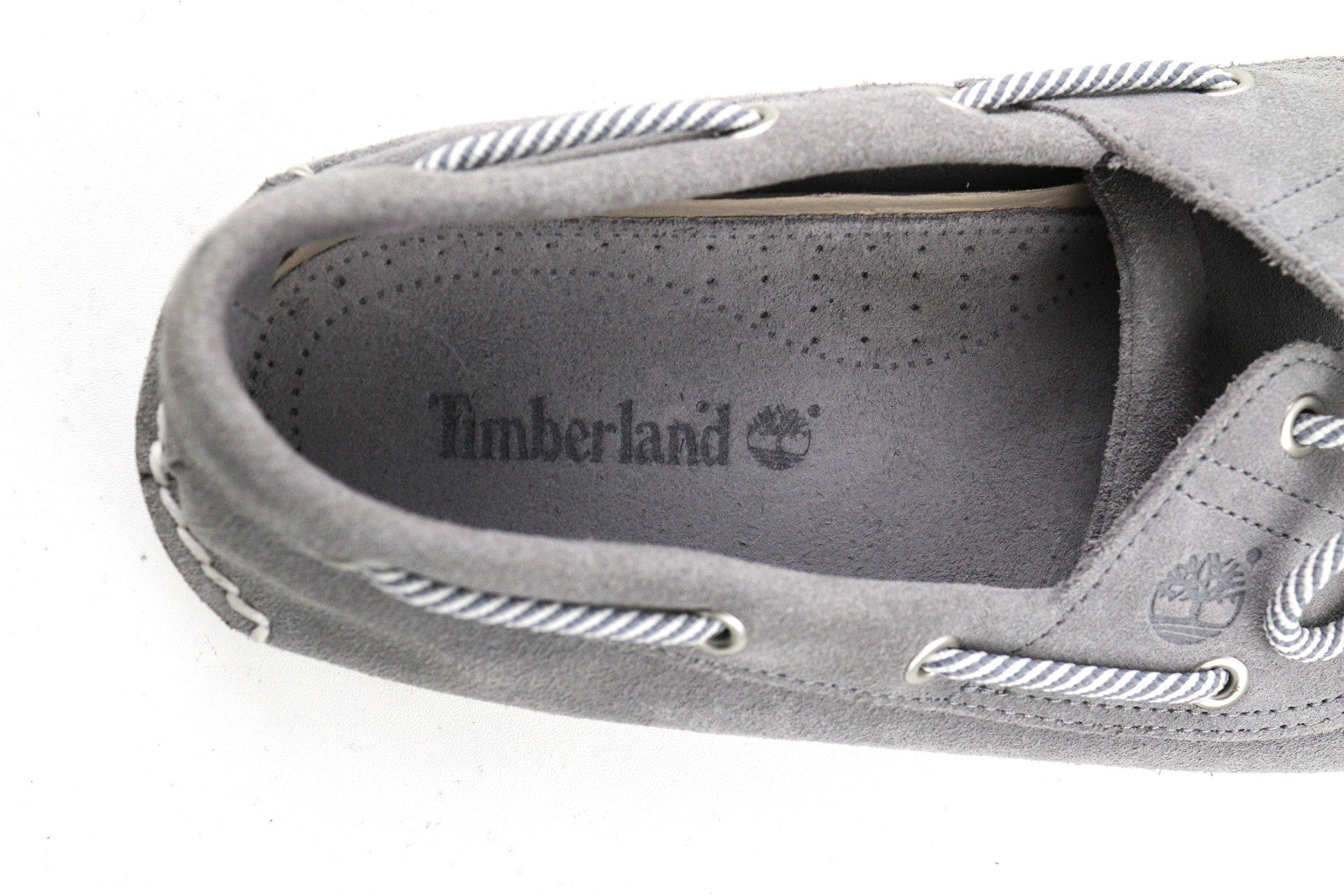 TIMBERLAND A43W1 vyriški batai EU45 UK10.5 pilki odiniai laisvalaikio bateliai su migdolų nosimi 