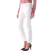 DIESEL Gruppe-Ne 0672D W31 baltos Jogg sportinės kelnės Slim Stretch moteriški džinsai 