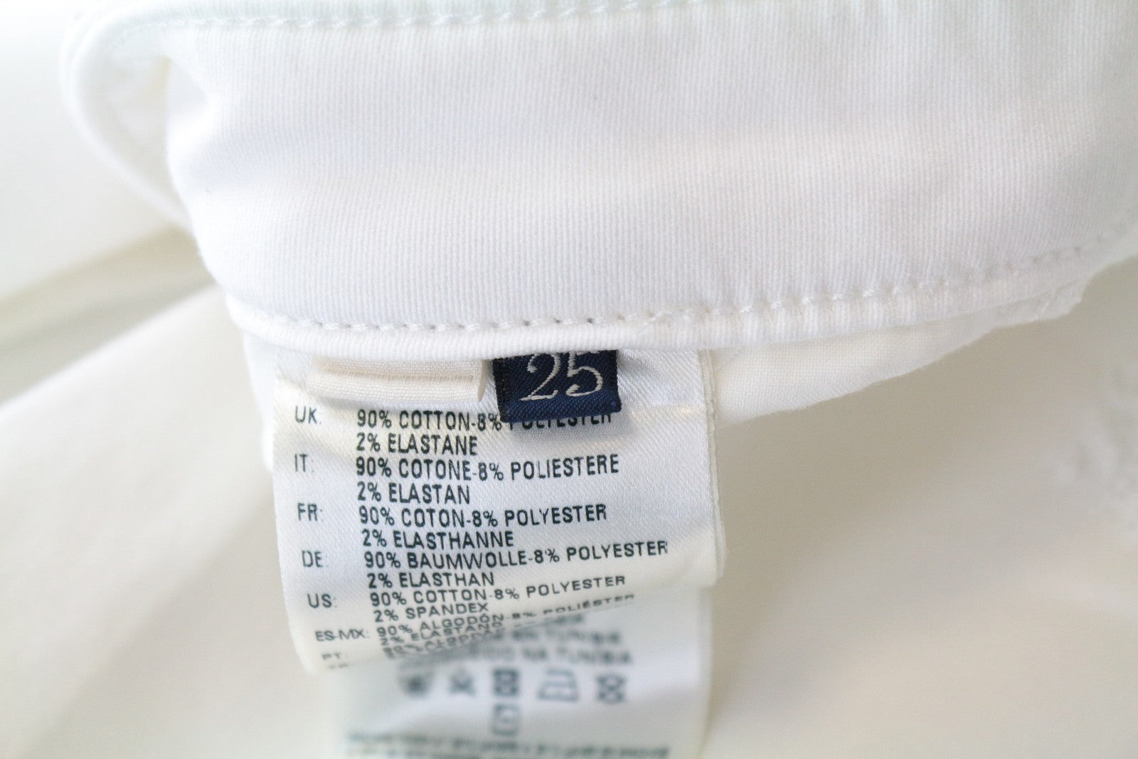 DIESEL Rizzo-NE 0672D W25 balti medvilniniai tamprūs Jogg Slim Fit moteriški džinsai 