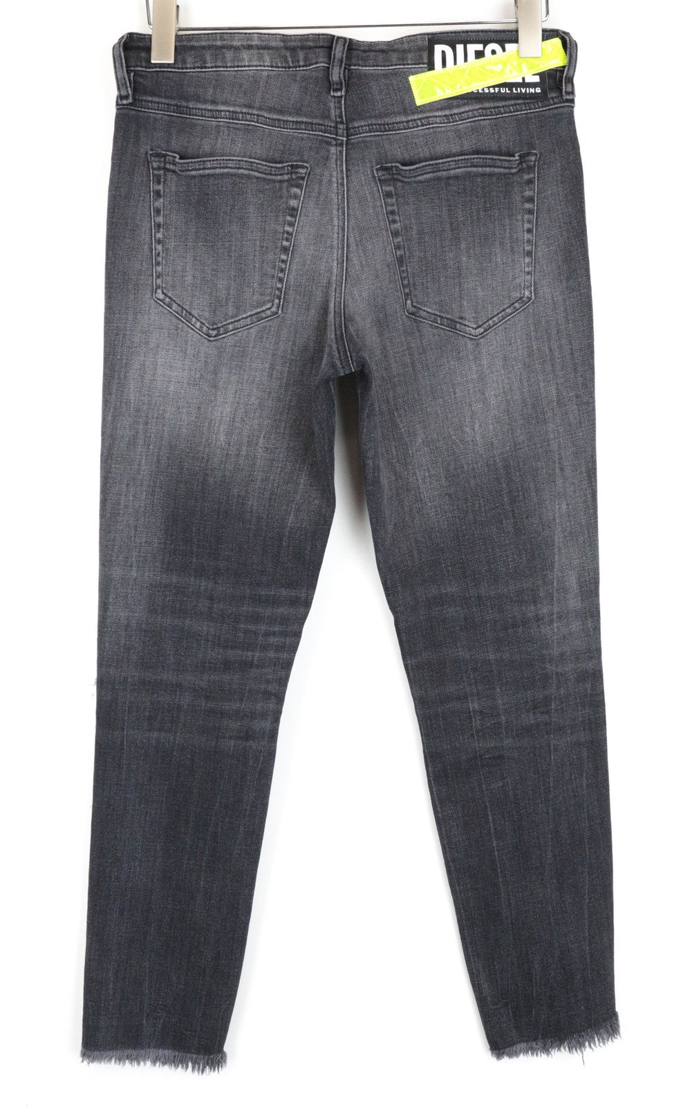 DIESEL Babhila-F 081AH W29/L32 pilki aptempti moteriški džinsai „Slim Stretch“ 