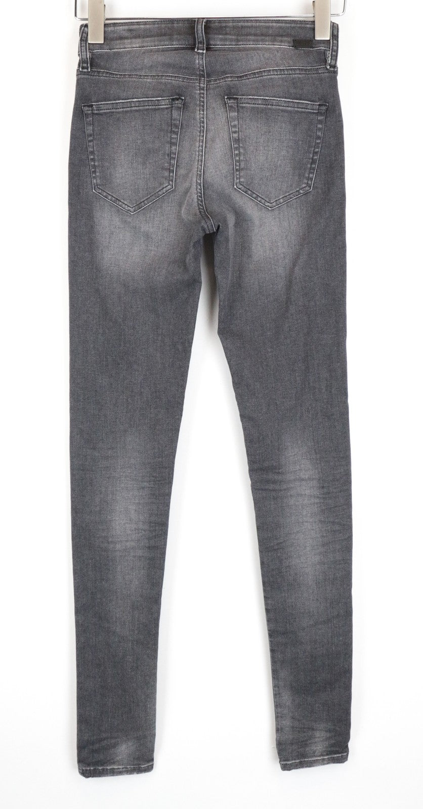 DIESEL Slandy 083AJ W25/L34 pilki, ploni, aptempti, medvilniniai moteriški džinsai 