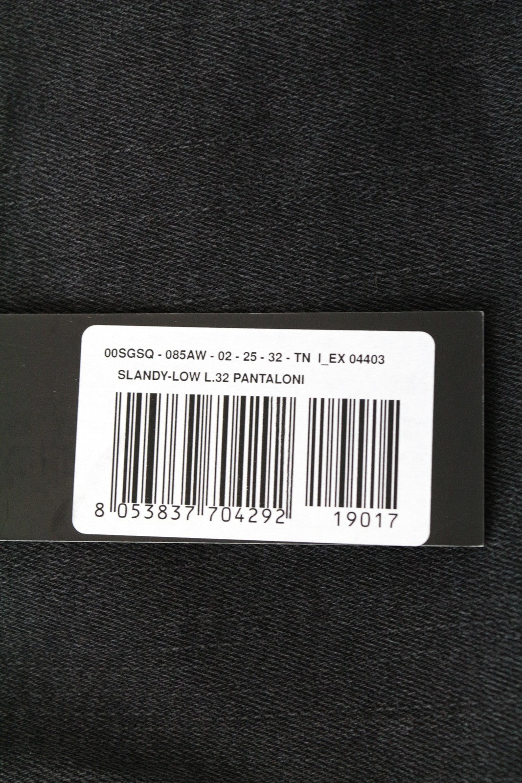 DIESEL Slandy-Low 085AW W25/L32 Skinny Super Slim Fit tamprūs pilki moteriški džinsai 