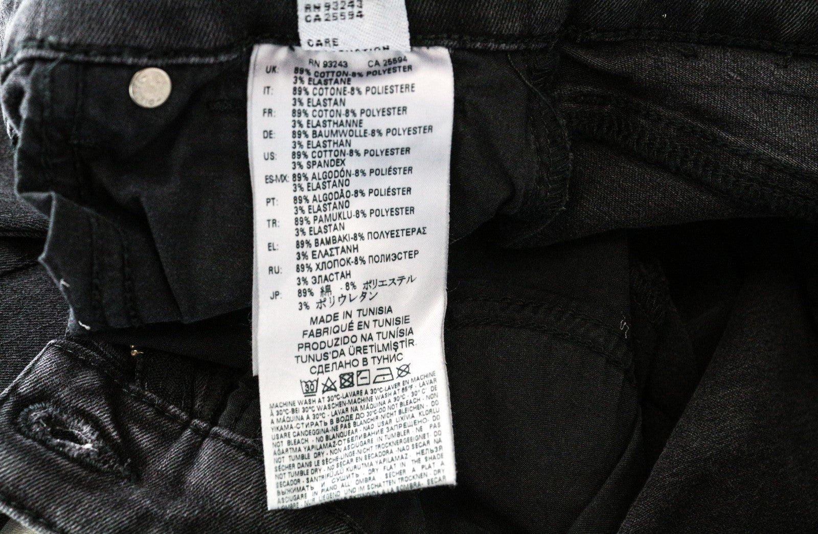 DIESEL Slandy-Low 085AW W25/L34 Slim Stretch Fit pilki aptempti moteriški džinsai 