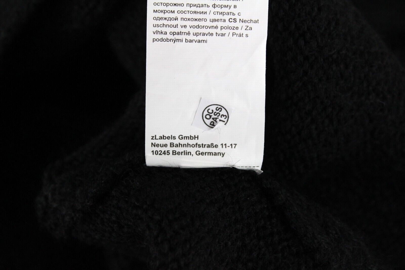 Even&Odd Womens Sweater S Black Knitted Pullover Long Sleeve  Jumper