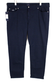 Harmont & Blaine Mens Jeans 58 Navy Stretch Twill Five-Pocket Design