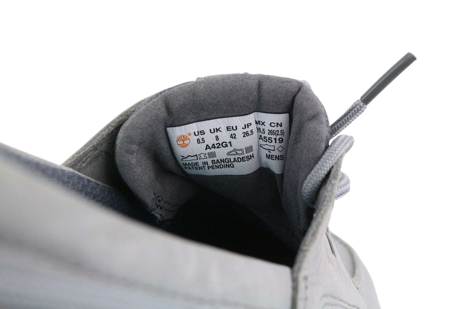 TIMBERLAND A42G1 vyriški batai, pilki, odiniai, suvarstomi, migdolų nosimi, žali, želiniai. 