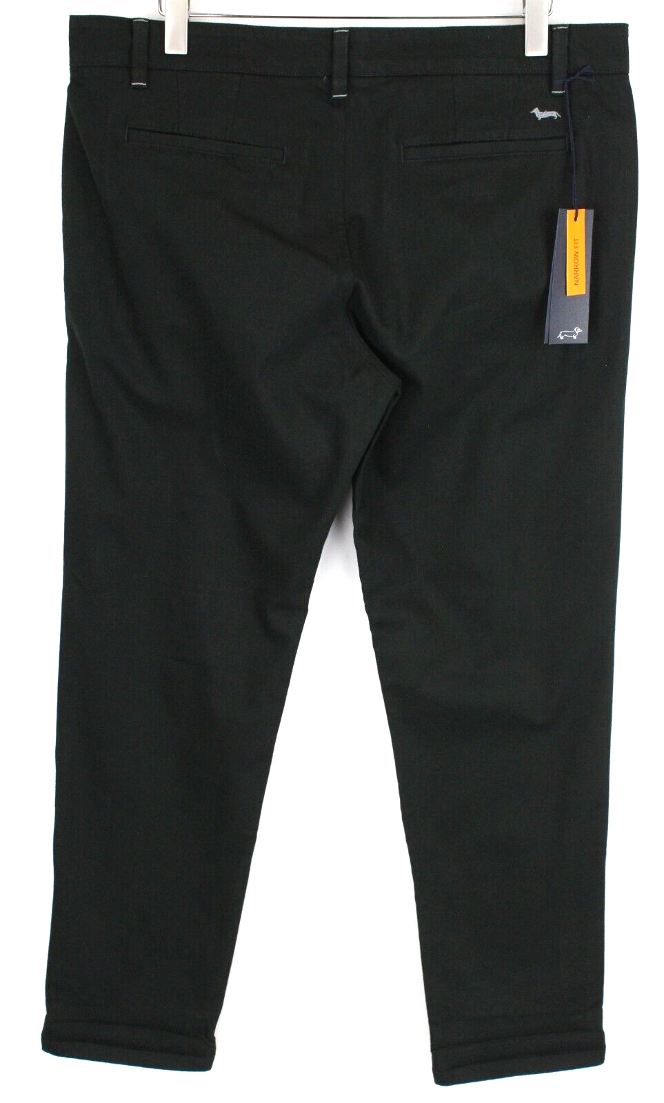 Harmont & Blaine Mens Trousers 54 Dark Green Slim  Stretch Chino Styled