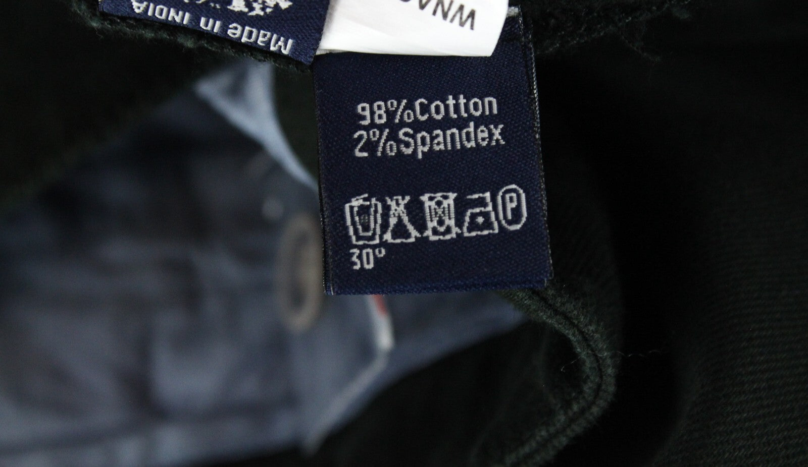 Harmont & Blaine Mens Trousers 54 Dark Green Slim  Stretch Chino Styled