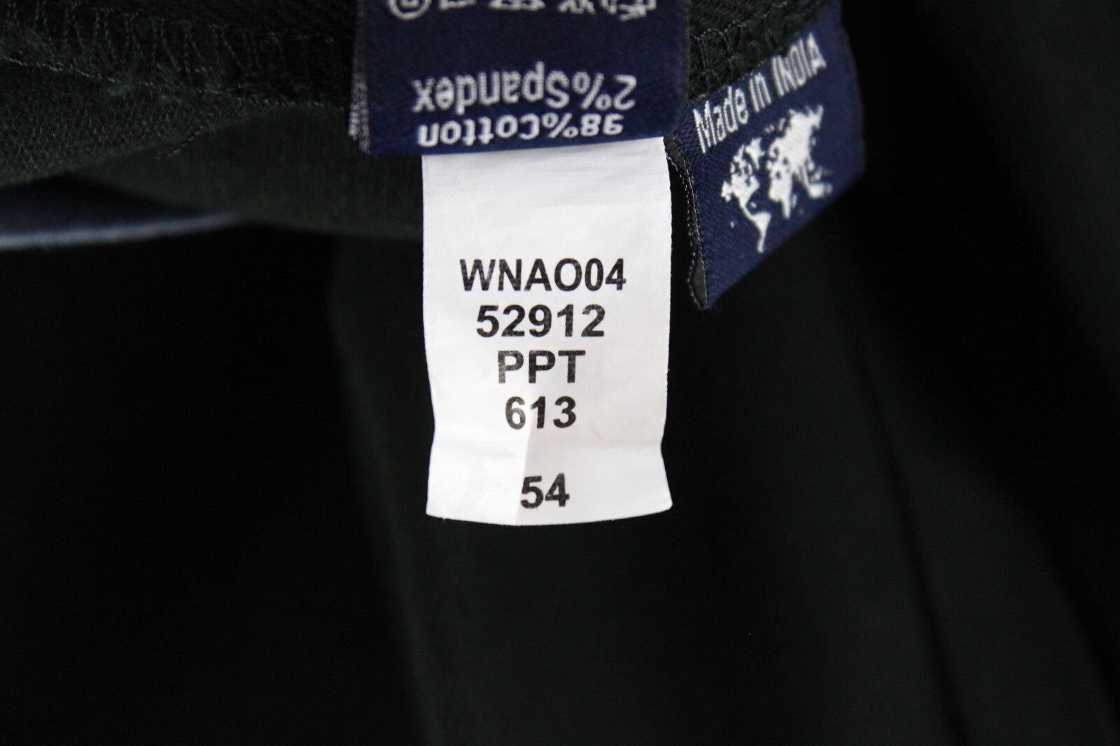 Harmont & Blaine Mens Pants 54 Dark Green Chino Stretch Narrow  Design