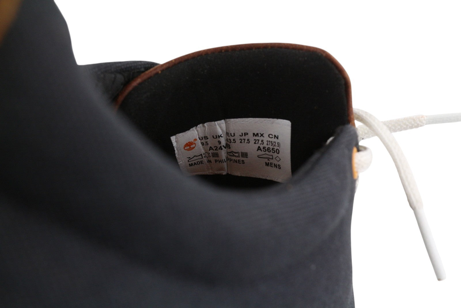 TIMBERLAND A24V8 vyriški sportbačiai, EU43.5, juodi, migdolų spalvos, su Tencel Refibra raštu. 