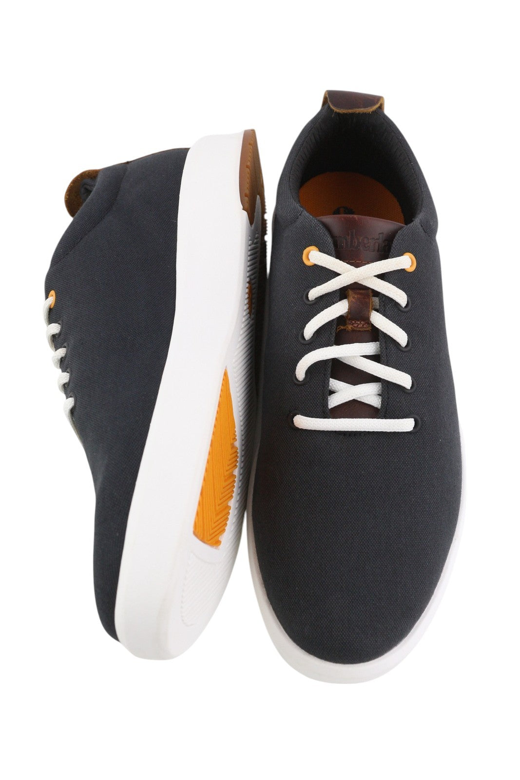 TIMBERLAND A24V8 vyriški sportbačiai, EU43.5, juodi, migdolų spalvos, su Tencel Refibra raštu. 