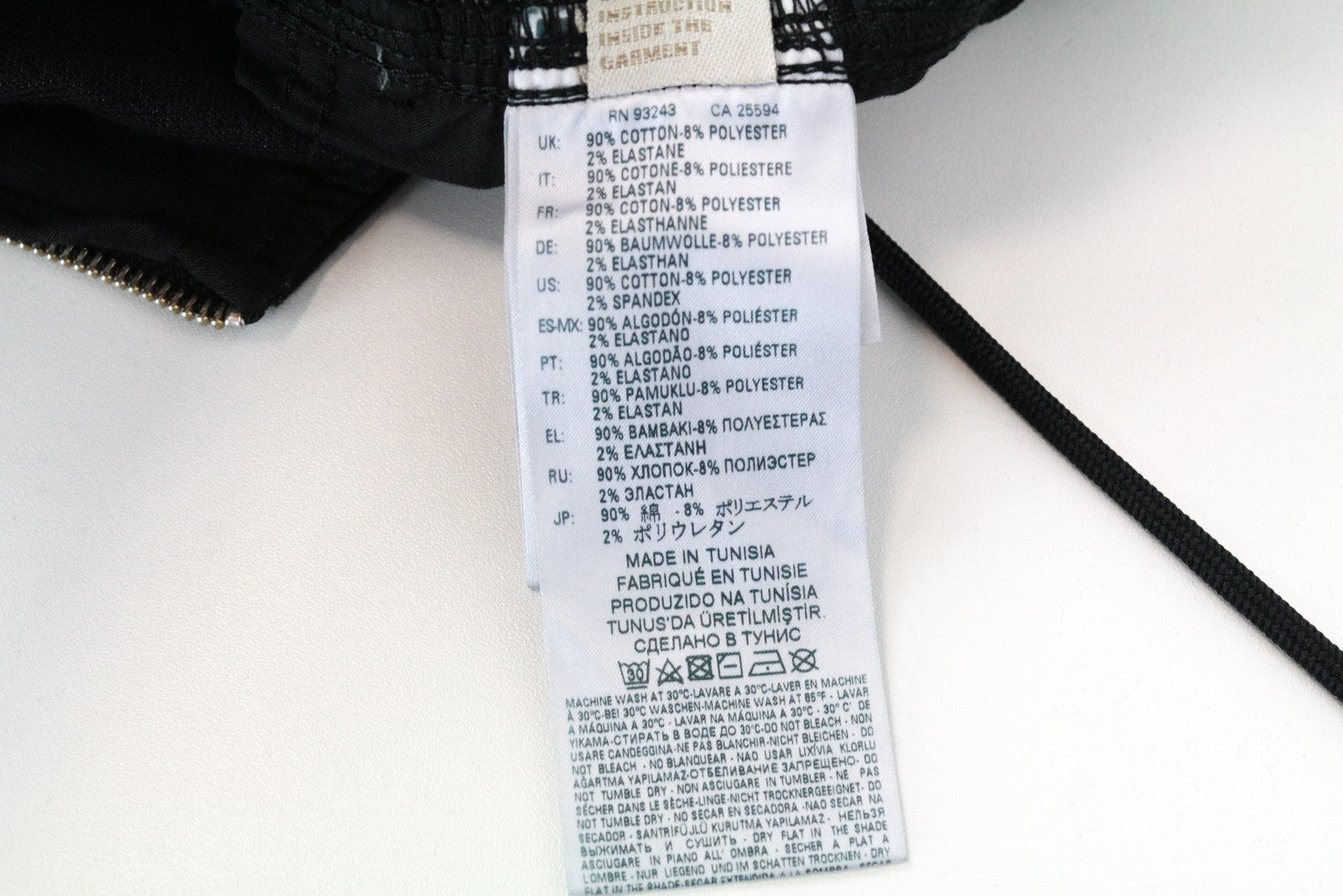 DIESEL D-Inder-Ne 0686E XS juodas tamprus moteriškas kombinezonas siaurėjantis jogg stiliaus 