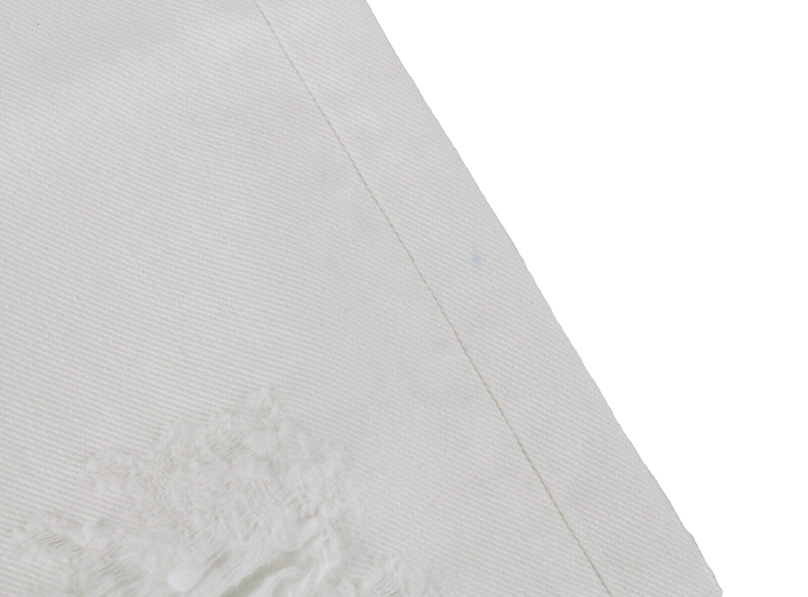 Gant Rugger vyriški džinsai W27/L34 su sagomis ir tiesiomis gobtuvu, balti, dirbtinai subraižyti. 