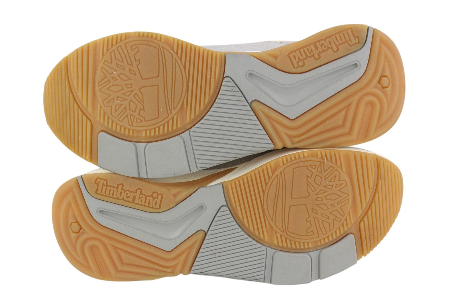 TIMBERLAND A1Y7J moteriški sportbačiai, 38 dydžio, pilkos odos, blizgantys, migdolų spalvos noseliai. 