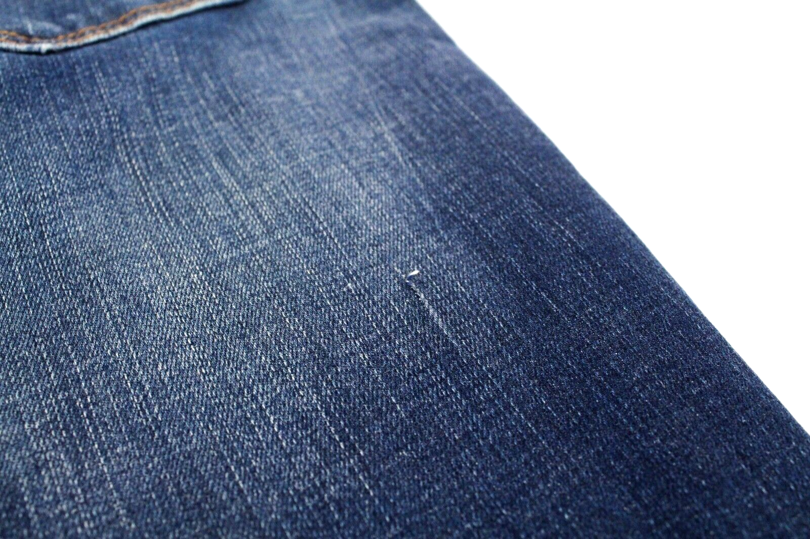 Scotch & Soda Womens Jeans W31/L34 Blue Cropped Stretch Cotton  Blauw