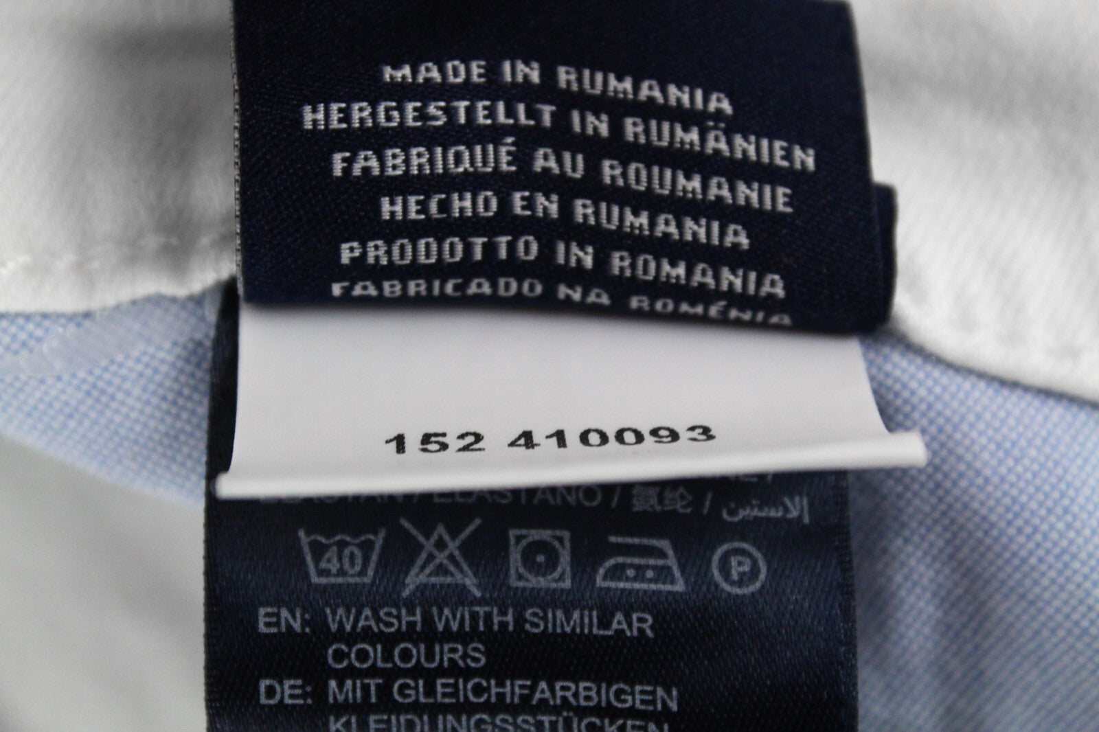 Gant Womens White Jeans W30/L34 Slim  Cotton Stretch Low Waist Tapered