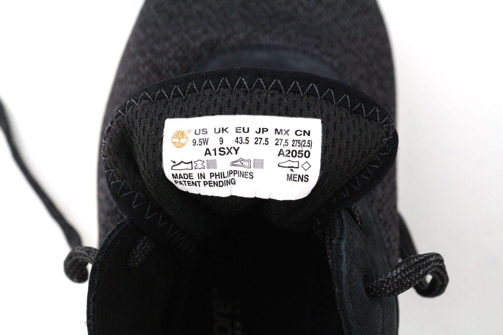 TIMBERLAND A1SXY-A2050 vyriški sportbačiai su pilka tekstile ir odos detalėmis, 43/43.5 dydis 