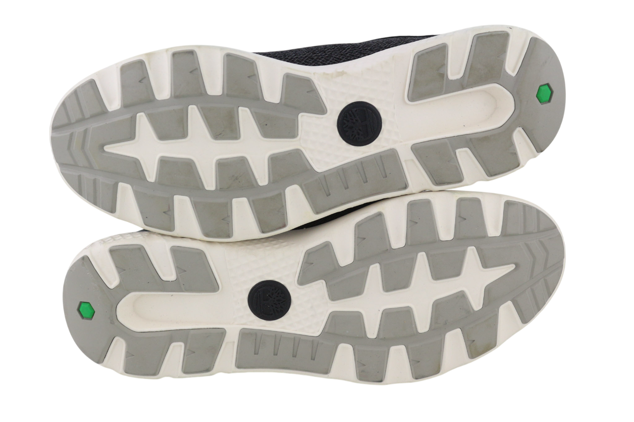 TIMBERLAND A1SXY-A2050 vyriški sportbačiai su pilka tekstile ir odos detalėmis, 43/43.5 dydis 