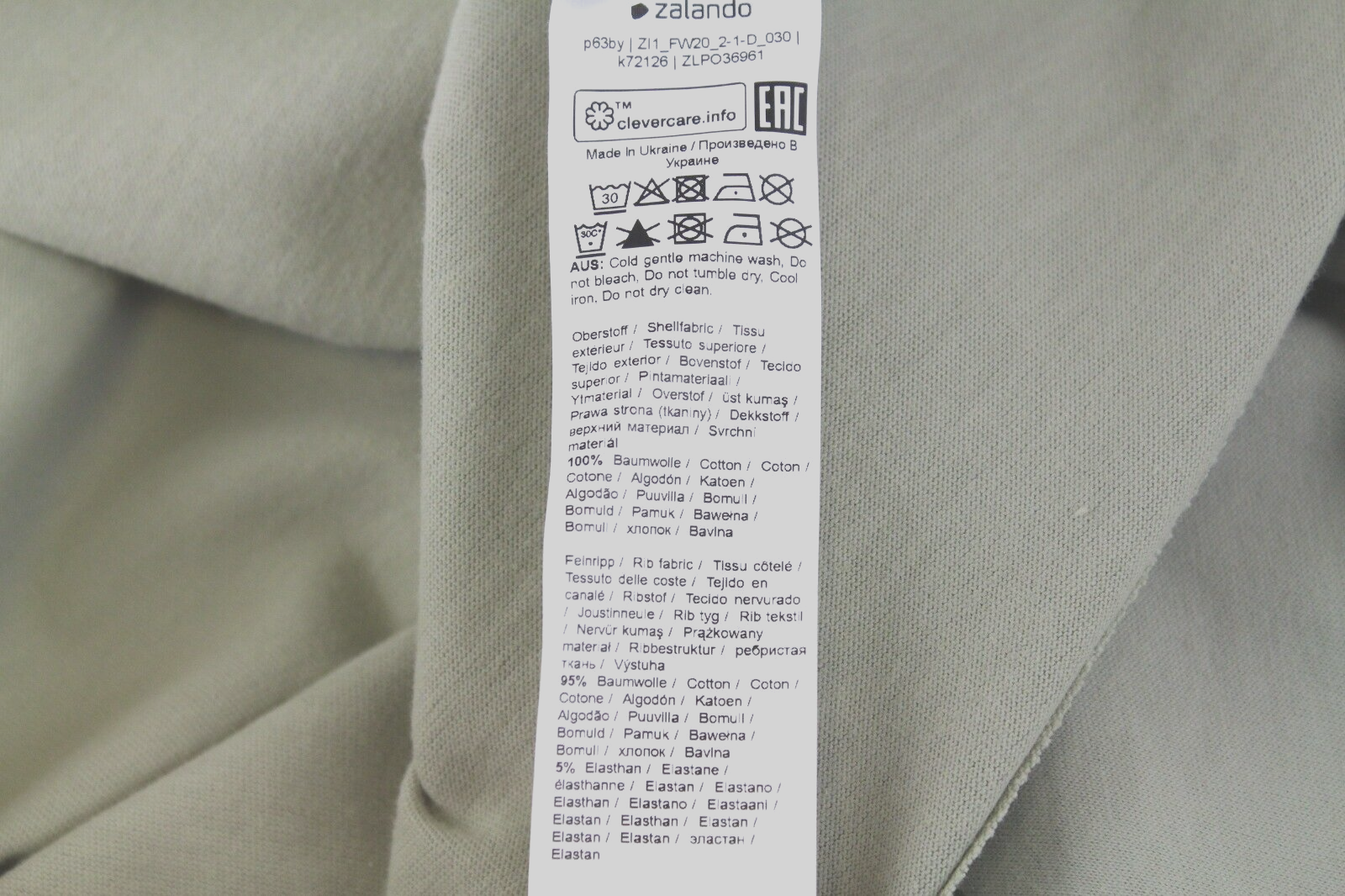 Zign moteriškas trumpintas džemperis L dydžio šviesiai žalias ilgomis rankovėmis medvilninis megztinis 