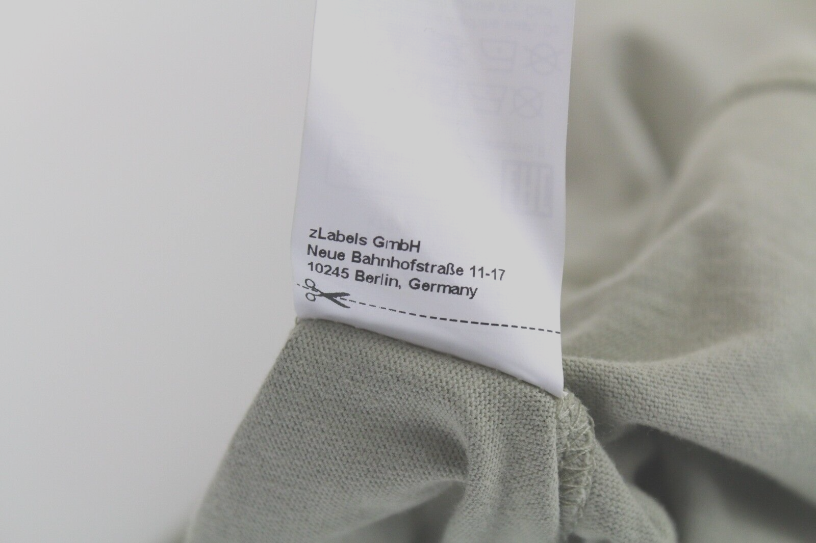 Zign moteriškas trumpintas džemperis L dydžio šviesiai žalias ilgomis rankovėmis medvilninis megztinis 