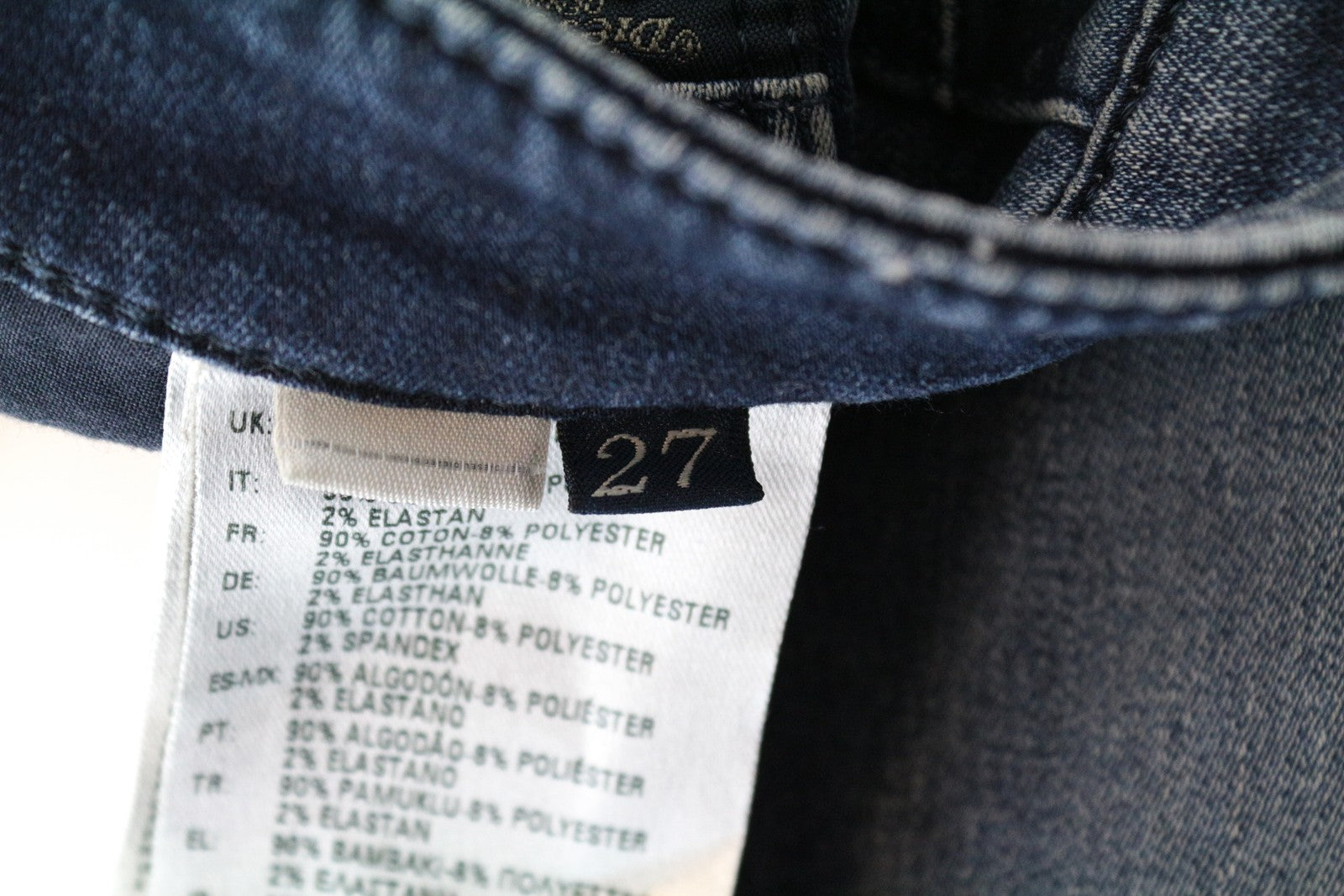 DIESEL Doris-Ne 0676V W27 Jogg mėlyni dirbtinio intelekto moteriški ploni, tamprūs džinsai 