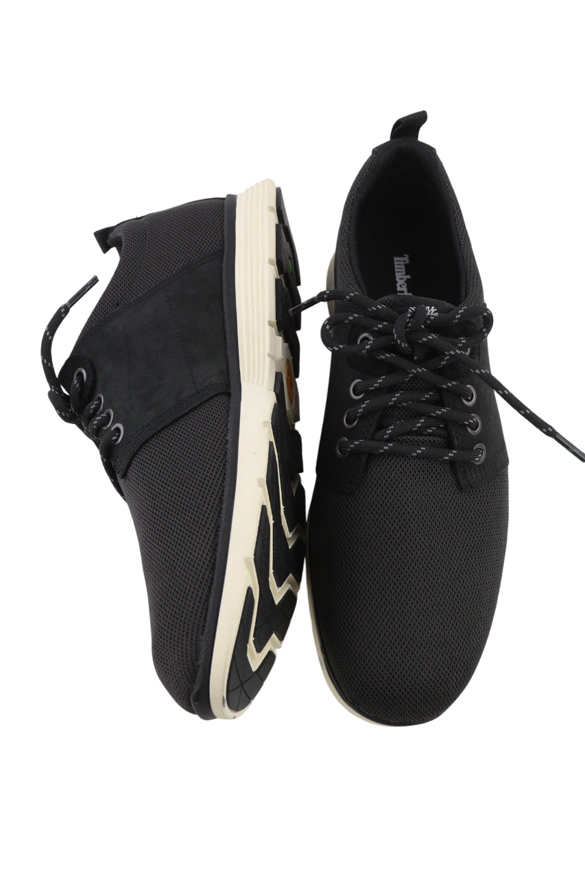 TIMBERLAND A1XZW-A3150 vyriški sportbačiai, 41,5/42 dydžio, tamsiai pilki odiniai sportbačiai. 