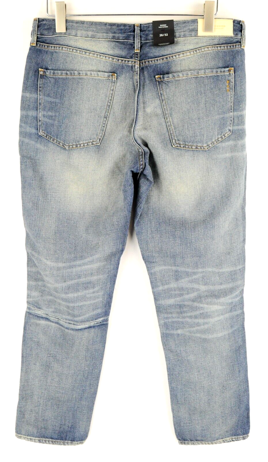 „Scotch &amp; Soda Bandit“ moteriški džinsai W28/L32 mėlyni, skalbti, ploni medvilniniai lininiai džinsai 