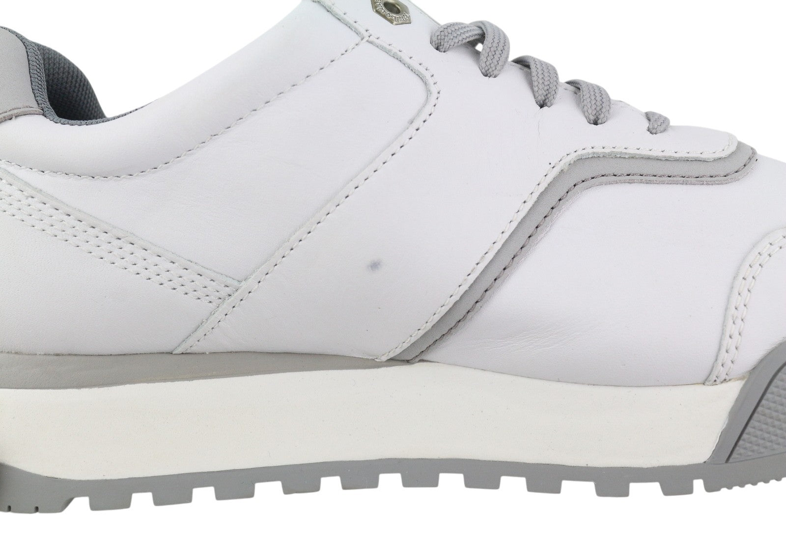 TIMBERLAND A23ZG moteriški sportbačiai, pilki, odiniai, žemapadžiai, suvarstomi logotipu, 38 € 