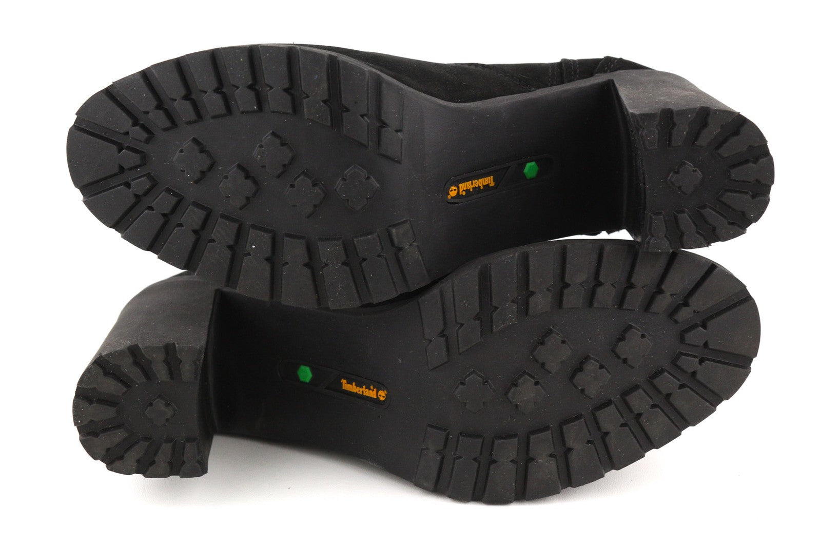 TIMBERLAND A22BA-A6034 moteriški batai EU37/37.5 juodi odiniai užtrauktuku užsegami aukštakulniai 