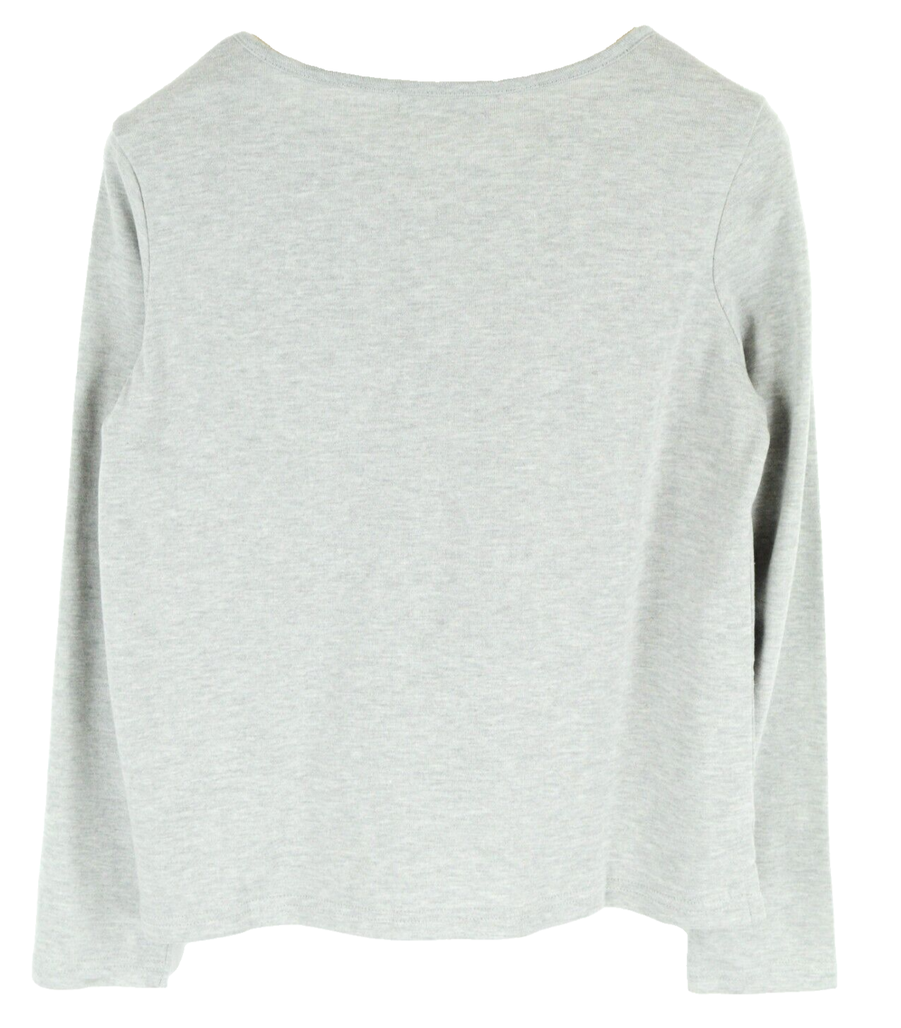 DNN moteriškas džemperis pilkas ilgomis rankovėmis su medvilniniu užrašu XS dydžio 