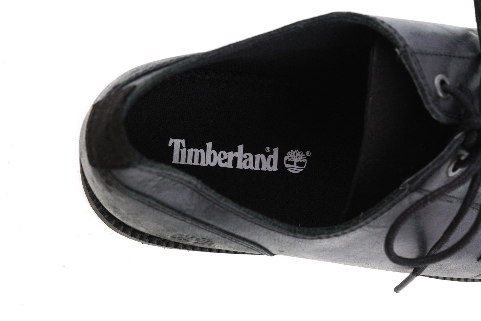 TIMBERLAND A1QE3-A4519 vyriški batai EU45/45.5 juodi žemapadžiai odiniai su raišteliais 