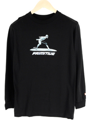 Primitive vyriškas Marvel džemperis S juodas medvilninis megztinis ilgomis rankovėmis 