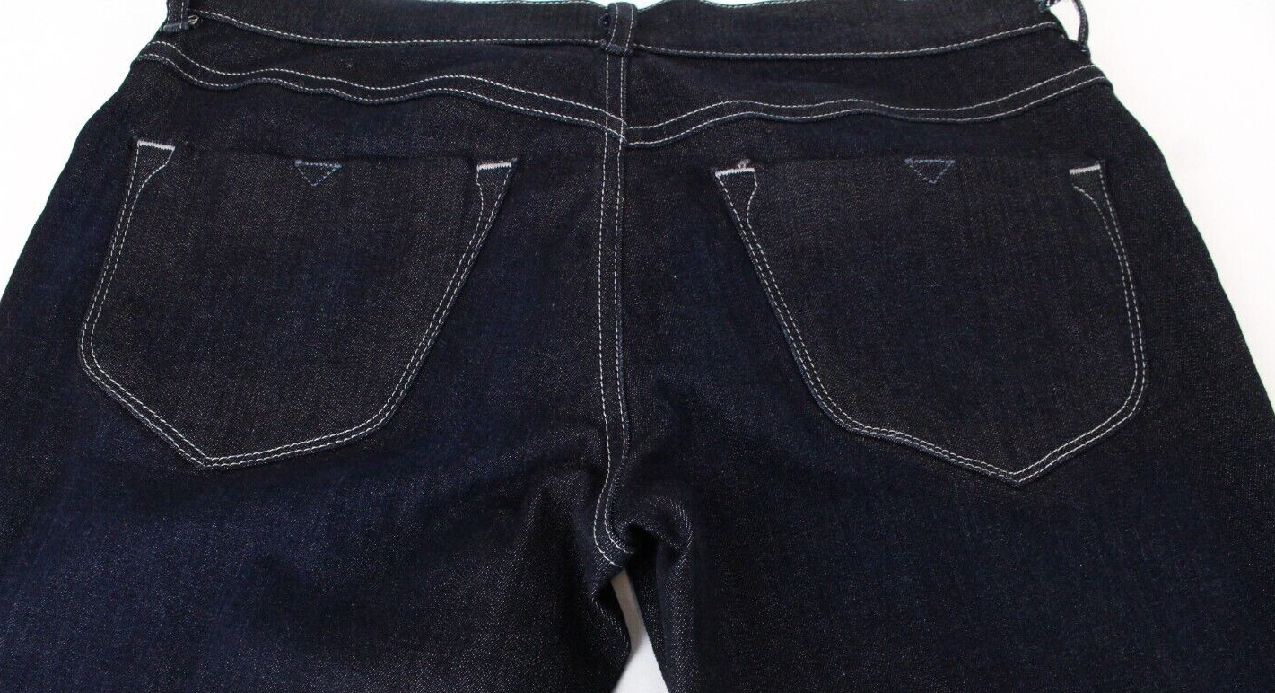 Diesel Livier-S 084QI moteriški džinsai W29 tamsiai mėlyni, aptempti, tamprūs užtrauktukai 