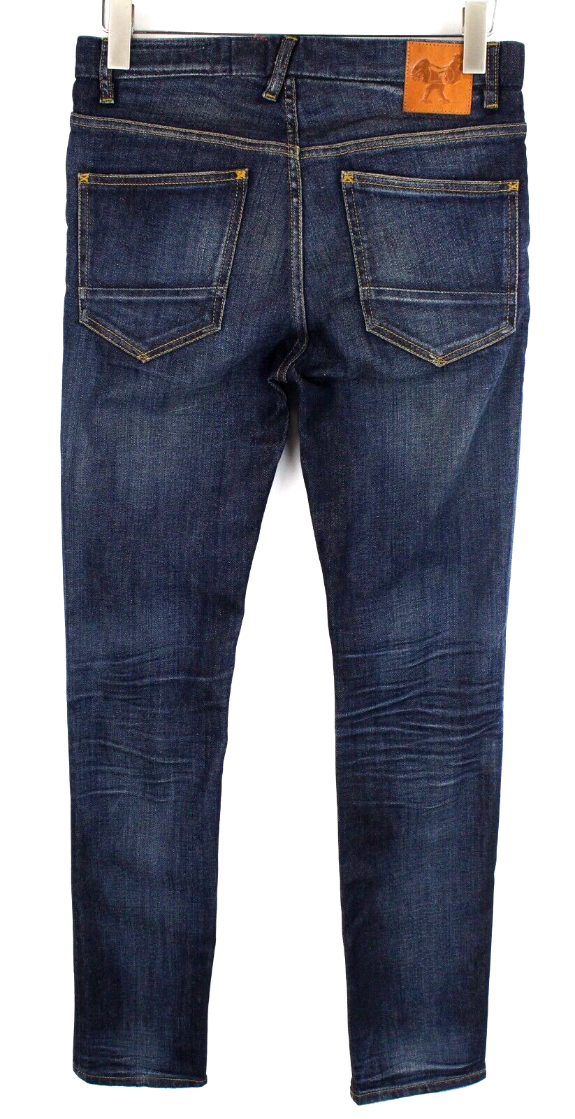 Good Genes Mens Jeans W29/L34 Mid-Blue Stretch 2-Year Wash Zip-Fly Classic